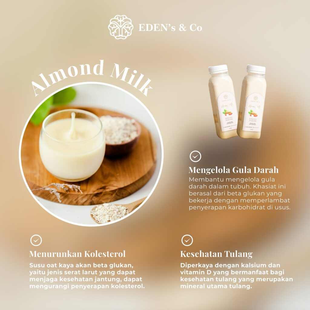 Manfaat Almond Milk untuk Kesehatan